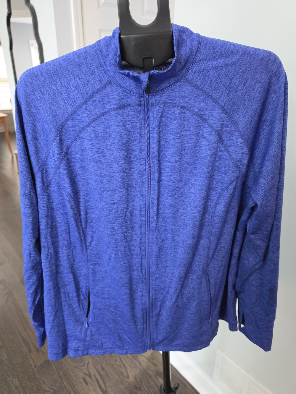 Ideology Women's Royal Blue Full-Zip Performance Jacket